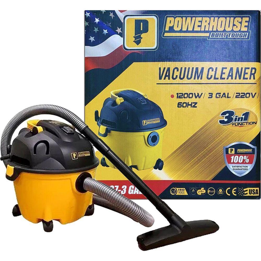 Powerhouse PH07-3 GAL Vacuum Cleaner 3Gallons | Powerhouse by KHM Megatools Corp. Powerhouse PH07-3 GAL Vacuum Cleaner 3Gallons | Powerhouse by KHM Megatools Corp.